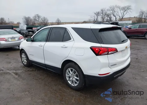 2022 Chevrolet Equinox Awd Lt из США, поврежденный, VIN 3GNAXUEV9NL226633